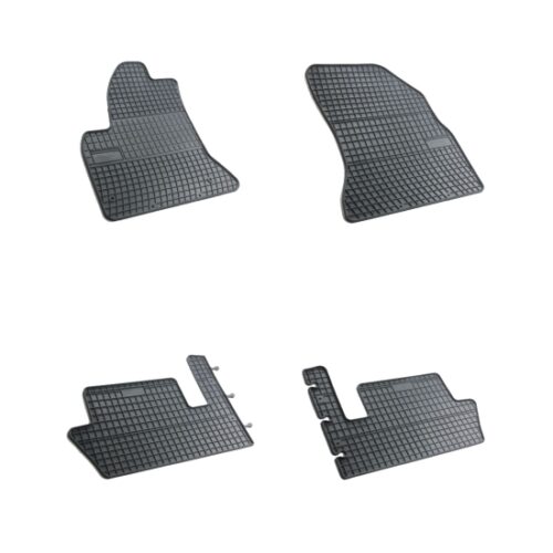 Коврики резиновые FROGUM (PL) 4 шт. для CITROEN C4 PICASSO 2007-н.в. (СИТРОЕН Ц4) 1