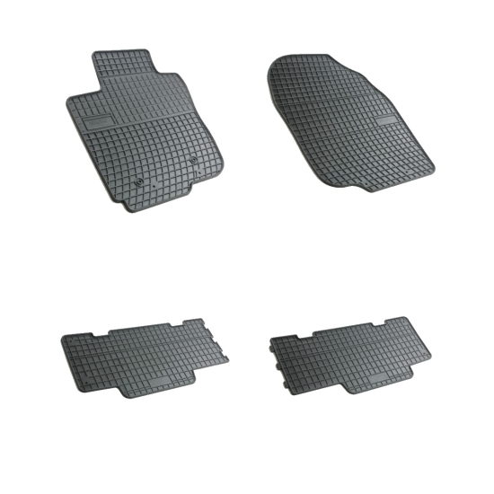 Коврики резиновые FROGUM (PL) 4 шт. для TOYOTA RAV4 2006-2012 (ТОЙОТА РАВ4)