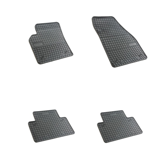 Коврики резиновые FROGUM (PL) 4 шт. для VOLVO S40/V50 2004-н.в. (ВОЛЬВО S40/V50)