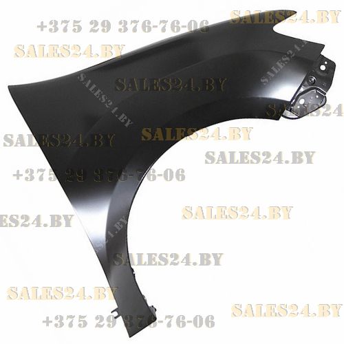 Крыло переднее правое без отв. повторителя поворота (STEPWAY) RENAULT SANDERO 2014-2021 / RENAULT LOGAN 2013-2021 | PATRON / Китай
