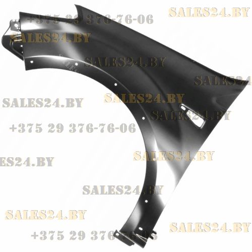 Крыло переднее левое с отв. повторителя поворота (STEPWAY) RENAULT SANDERO 2008-2013 / DACIA SANDERO 2008-2012 | TYG / Тайвань