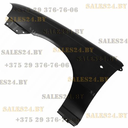 Крыло переднее левое с отв. повторителя поворота DAEWOO NEXIA N100 / N150 1996-2012 | AVG / Чехия - Тайвань - Китай