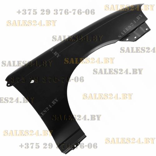 Крыло переднее правое с отв. повторителя поворота DAEWOO NEXIA N100 / N150 1996-2012 | AVG / Чехия - Тайвань - Китай