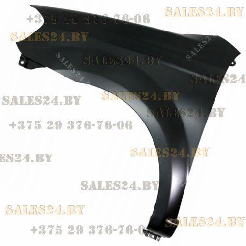 Крыло переднее левое без отв. повторителя поворота (СЕДАН) CHEVROLET AVEO T250 2005-2011 | AVG / Чехия - Тайвань - Китай