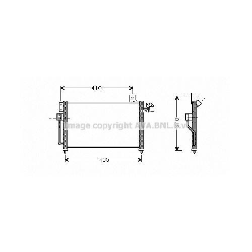 Радиатор кондиционера MAZDA PREMACY (Diesel 03/99- ) P410*338*16 (M/A) 2 Радиатор кондиционера MAZDA PREMACY (Diesel 03/99- ) P410*338*16 (M/A) 1