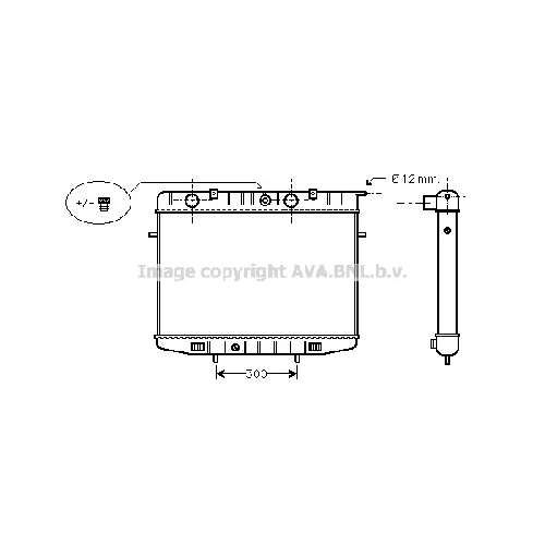 Радиатор охл. ДВС OPEL FRONTERA (2.0-3.2, 2.8TD 91-) P595*425*32 (M.KL+/-) 2 Радиатор охл. ДВС OPEL FRONTERA (2.0-3.2, 2.8TD 91-) P595*425*32 (M.KL+/-) 1