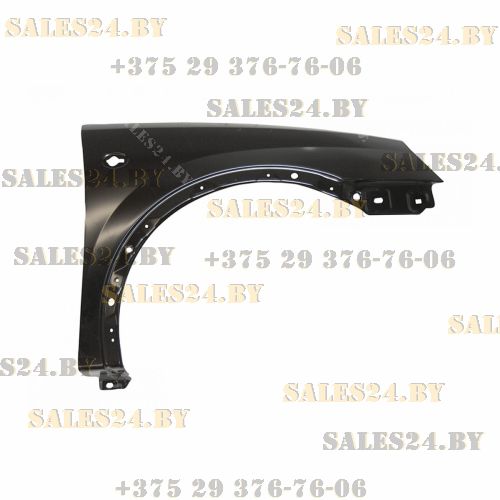 Крыло переднее правое с отв. повторителя поворота OPEL CORSA C 2000-2006 / OPEL COMBO 2001-2011 | TYG / Тайвань