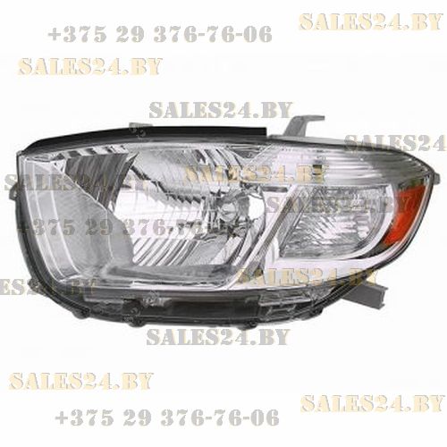 Фара передняя прав. USA TOYOTA HIGHLANDER 08-> | SIGNEDA / Польша -Тайвань - Китай