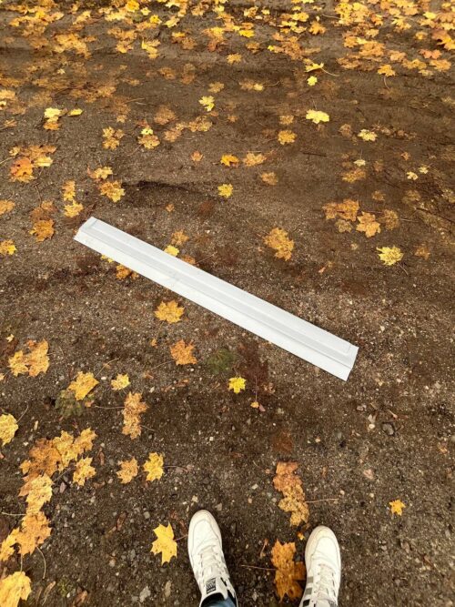 Боковина левая над порогом (сегмент перегиба) H-17 см [ Средняя / Длинная / Макси База 3265/4300/4700 ] MERCEDES SPRINTER 906 / VW CRAFTER 30-50 2006-2018 | Polcar / Польша 19