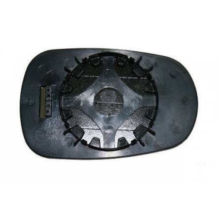 Зеркальный элемент правый выпуклый DACIA LOGAN 2004-2008 / RENAULT LOGAN 2004-2009 / NISSAN MICRA K12 2003-2010 | PATRON / Китай