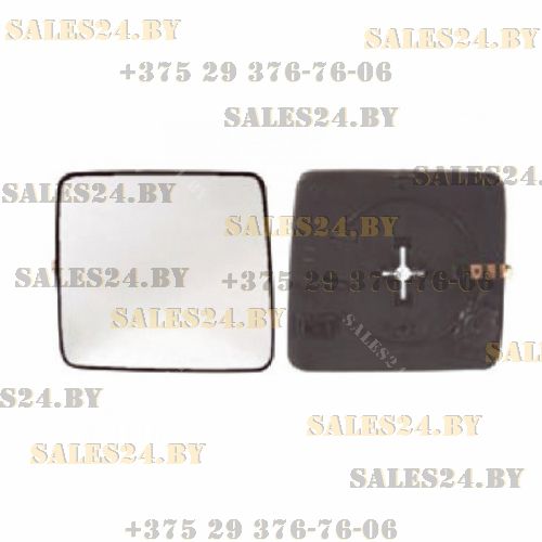 Зеркальный элемент правый выпуклый тонированный MERCEDES E W124 1985-1992 / MERCEDES C W201 (190) 1982-1993 | PATRON / Китай