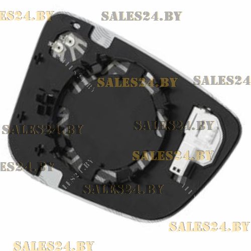 Зеркальный элемент левый асферич с обогревом ( с функцией Side assist) BMW 5 G30 / G31 2017-2020 / BMW 7 G11 / G12 2016-2021 / 6 GT (G32) / 8 (G14/G15) | POLCAR / Польша