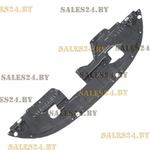 Защита бампера нижняя CITROEN C-CROSSER 2008-2012 / PEUGEOT 4007 2007-2018 / MITSUBISHI OUTLANDER 2006-2012 | POLCAR / Польша