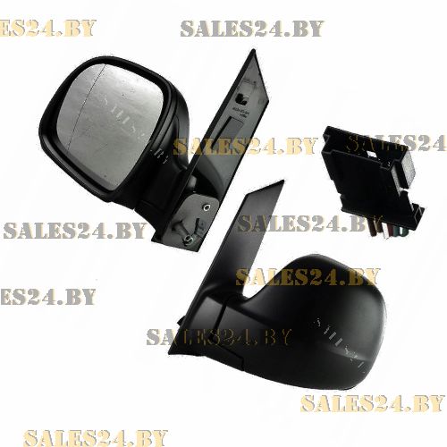 Зеркало боковое левое электр. с обогревом асферич. 5 контакотв MERCEDES VITO / VITO W639 2003-2014 | POLCAR / Польша