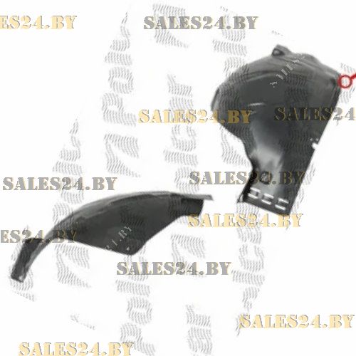 Подкрылок передний правый задняя часть OPEL ASTRA J 2009-2015 | POLCAR / Польша