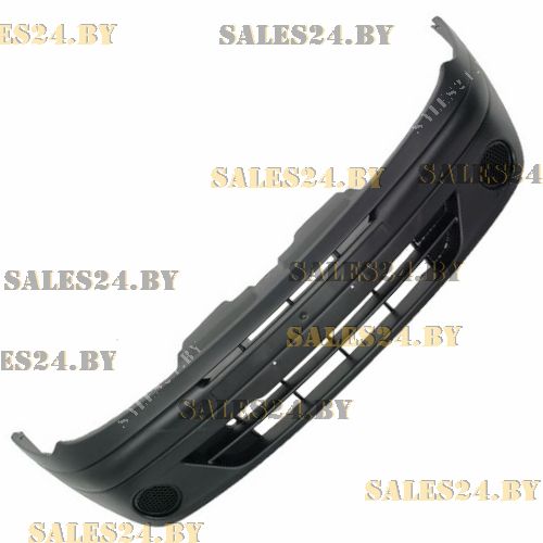 Бампер передний текстурный с накладками RENAULT MEGANE SCENIC 1999-2003 | POLCAR / Польша