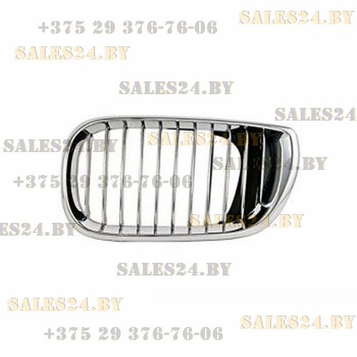 Решетка радиатора хром лев. BMW-3 (Е-46) 01-05 | SIGNEDA / Польша -Тайвань - Китай