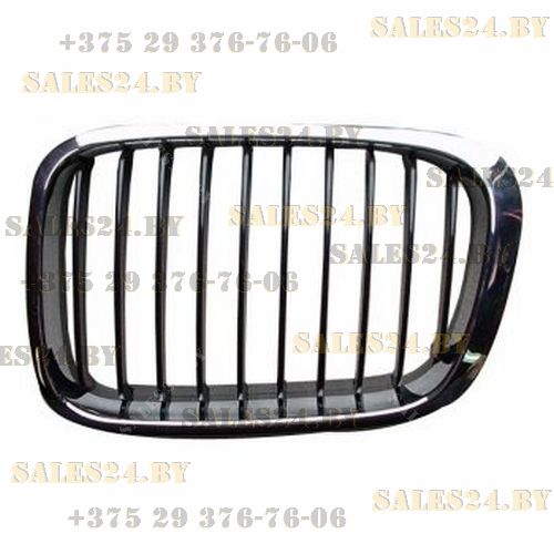 Решетка радиатора черн. с хром лев. BMW-3 (Е-46) 98-01 | SIGNEDA / Польша -Тайвань - Китай