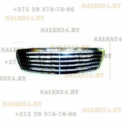 Решетка радиатора черная. с хром MERCEDES (W220) 03-.05 | SIGNEDA / Польша -Тайвань - Китай