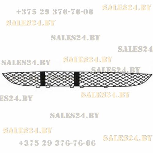 Решетка в бампер центр MERCEDES (W210) 99-02 | SIGNEDA / Польша -Тайвань - Китай