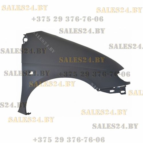 Крыло переднее правое с отв. повторителя поворота RENAULT MEGANE SCENIC 1999-2003 | TYG / Тайвань