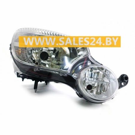 Фара передняя электрорегулировка с пртивотуманкой правая SKODA SUPERB 2008-2013 | TYC / Тайвань