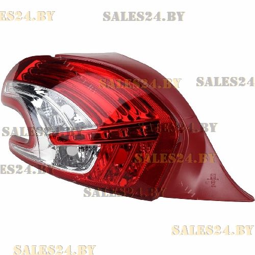 Фонарь задний LED 12-15 левый DEPO PEUGEOT 208 2012-2018 | AVG / Чехия — Тайвань — Китай