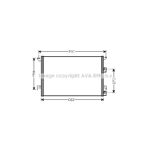 Радиатор кондиционера SAAB 9-3 (2.0i, 1.9-2.2DTi 06/02-) P625*415*16 (M/A) 2 Радиатор кондиционера SAAB 9-3 (2.0i, 1.9-2.2DTi 06/02-) P625*415*16 (M/A) 1