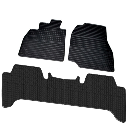 Коврики резиновые FROGUM (PL) 4 шт. для TOYOTA LANDCRUISER FJ100 1998-2007 (ТОЙОТА ЛЭНДКРУЗЕР 100)