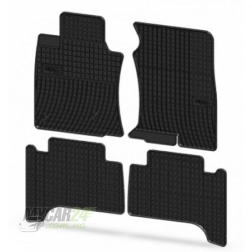 Коврики резиновые FROGUM (PL) 4 шт. для TOYOTA LANDCRUISER PRADO FJ120 2003-н.в. (ТОЙОТА ЛЭНДКРУЗЕР 120) 1