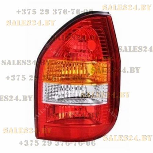 Задний фонарь ->02 с жел. Пов. прав. OPEL ZAFIRA 99-05 | SIGNEDA / Польша -Тайвань - Китай